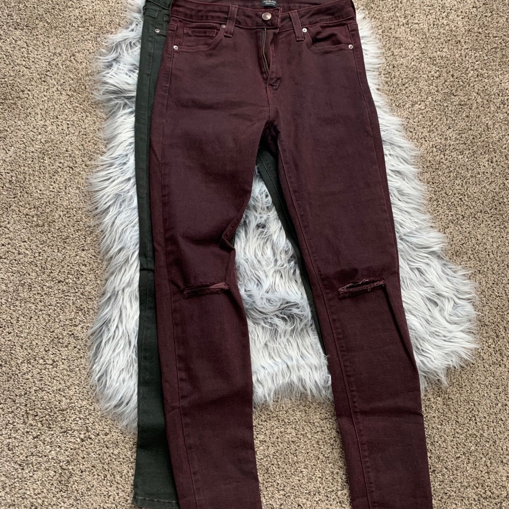 JustBlack Jeans - 2 Pairs Size 27 GUC